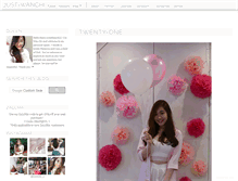 Tablet Screenshot of just-wanchi.blogspot.com