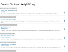 Tablet Screenshot of cincinnatiweightlifting.blogspot.com