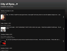 Tablet Screenshot of city-of-rynx.blogspot.com