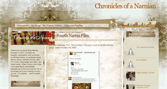 Desktop Screenshot of chroniclesofanarnian.blogspot.com