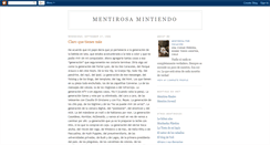 Desktop Screenshot of mentirosaporvocacion.blogspot.com