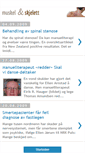 Mobile Screenshot of muskelogskjelett.blogspot.com