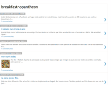 Tablet Screenshot of breakfastnopantheon.blogspot.com
