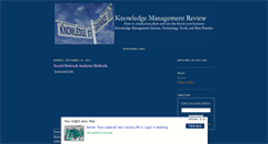 Desktop Screenshot of knowledgemanagement-review.blogspot.com