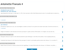 Tablet Screenshot of antoinettefrancais4.blogspot.com