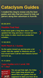 Mobile Screenshot of cataclysm-guides.blogspot.com