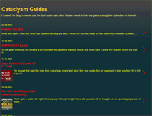 Tablet Screenshot of cataclysm-guides.blogspot.com