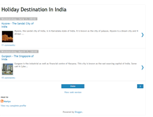 Tablet Screenshot of holidaydestinationinindia.blogspot.com