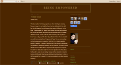 Desktop Screenshot of empoweredyoga.blogspot.com