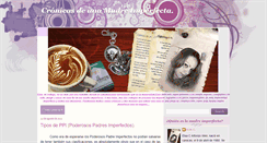 Desktop Screenshot of cronicasdeunamadreimperfecta.blogspot.com