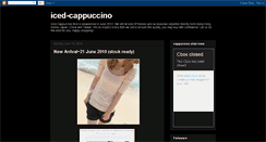 Desktop Screenshot of iced-cappuccino80.blogspot.com