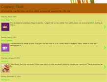 Tablet Screenshot of courtesy-flush.blogspot.com
