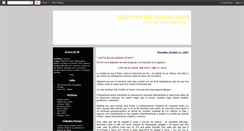 Desktop Screenshot of antipejesdelmundo.blogspot.com