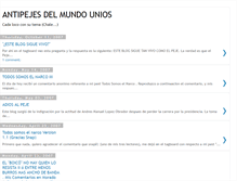 Tablet Screenshot of antipejesdelmundo.blogspot.com