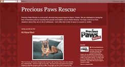 Desktop Screenshot of preciousrescue.blogspot.com