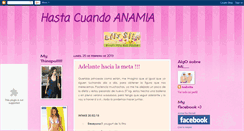 Desktop Screenshot of hastacuandoanamia.blogspot.com