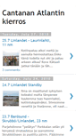 Mobile Screenshot of cantananatlantinkierros.blogspot.com