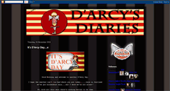 Desktop Screenshot of darcysdiaries.blogspot.com