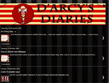 Tablet Screenshot of darcysdiaries.blogspot.com