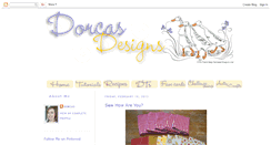 Desktop Screenshot of dorcasdesigns.blogspot.com