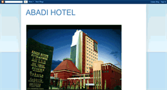 Desktop Screenshot of abadihoteljambi.blogspot.com