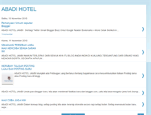 Tablet Screenshot of abadihoteljambi.blogspot.com