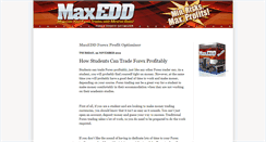 Desktop Screenshot of maxeddforexprofitoptimiser.blogspot.com