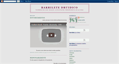 Desktop Screenshot of barriletedruidico.blogspot.com