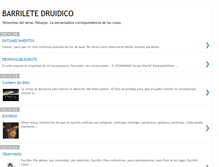 Tablet Screenshot of barriletedruidico.blogspot.com