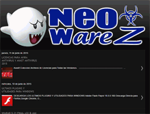 Tablet Screenshot of neo-warez.blogspot.com