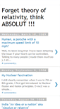 Mobile Screenshot of absolut-relativity.blogspot.com