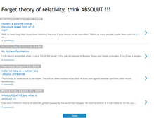 Tablet Screenshot of absolut-relativity.blogspot.com