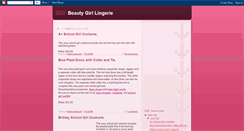 Desktop Screenshot of beautylingerie.blogspot.com