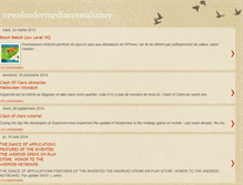 Tablet Screenshot of newsleadermediaconsultancy.blogspot.com