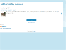 Tablet Screenshot of homestayustaz.blogspot.com