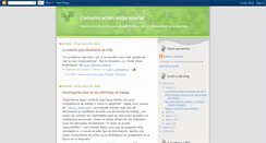 Desktop Screenshot of comunicacion-empresarial.blogspot.com