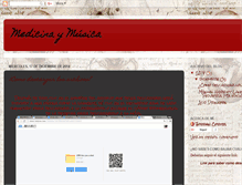 Tablet Screenshot of medicinamusica.blogspot.com