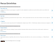 Tablet Screenshot of parcasentrelinhas.blogspot.com
