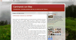 Desktop Screenshot of caminandoconblas.blogspot.com