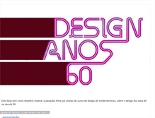 Tablet Screenshot of designanos60.blogspot.com