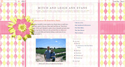 Desktop Screenshot of mitchandleighannevans.blogspot.com
