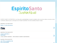 Tablet Screenshot of espiritosantosustentavel.blogspot.com