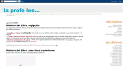 Desktop Screenshot of laprofelee.blogspot.com