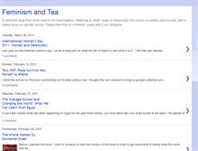 Tablet Screenshot of feminismandtea.blogspot.com