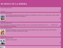 Tablet Screenshot of mireinadelaribera.blogspot.com
