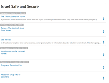 Tablet Screenshot of israelsecure.blogspot.com