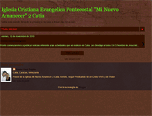 Tablet Screenshot of minuevoamanecercatia.blogspot.com