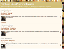 Tablet Screenshot of pointandclickprogram.blogspot.com