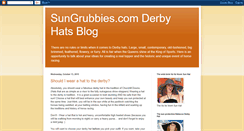 Desktop Screenshot of derbyhats.blogspot.com