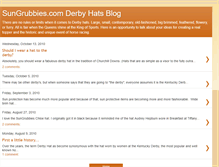 Tablet Screenshot of derbyhats.blogspot.com